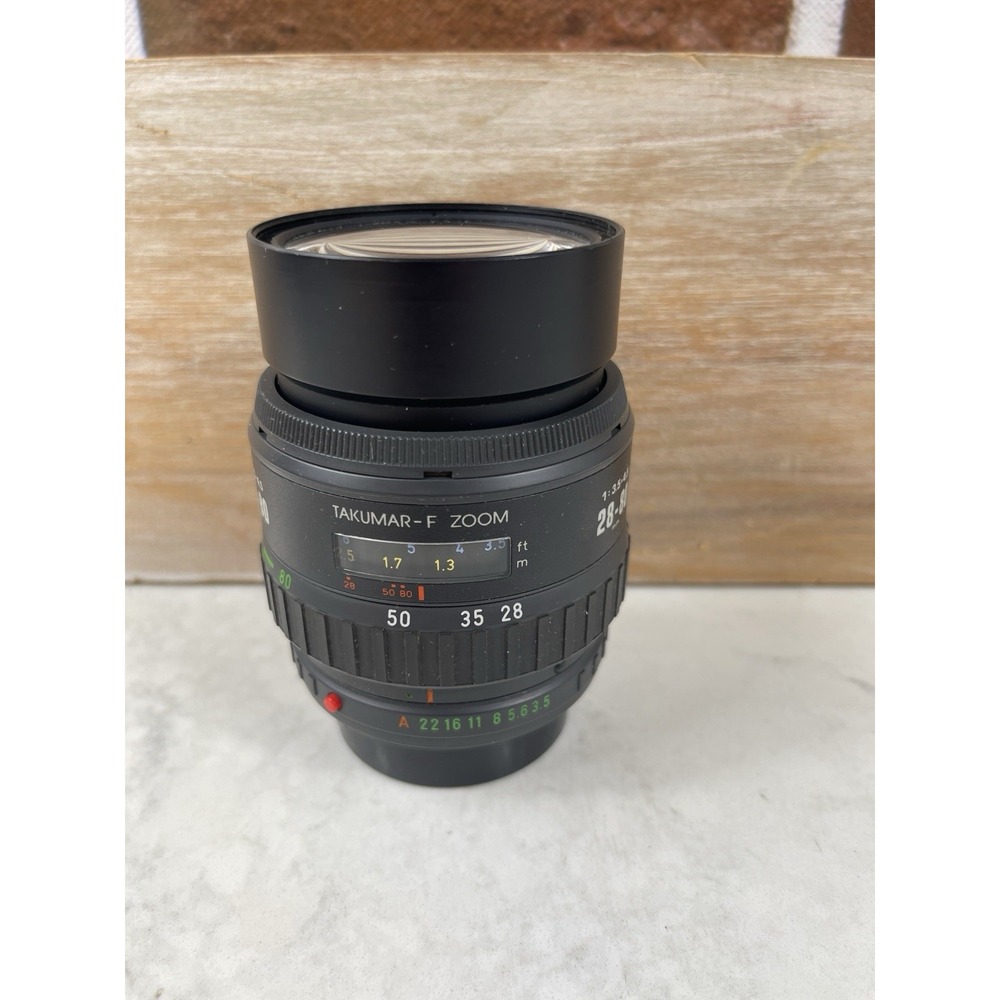Ricoh Takumar-F Zoom TAKUMAR-F ZOOM 28-80mm f/3.5-4.5 Macro Lens - NOT TESTED - Picture 2 of 8